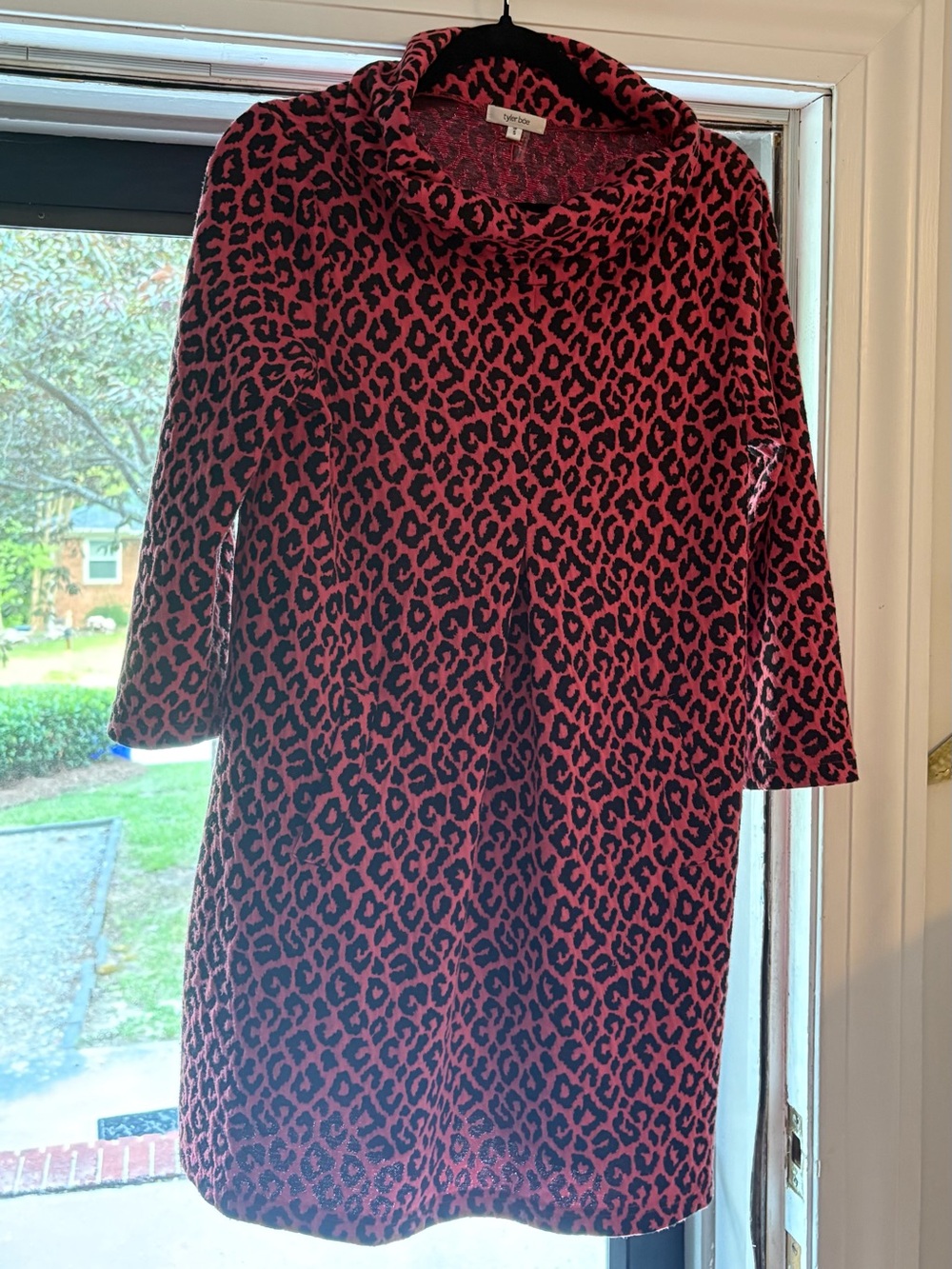 Tyler Boe Kim Cowl Neck Knit Dress Size Small (4/6)